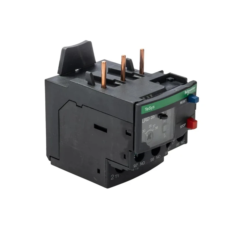 Schneider Electric Thermal Overload Relay 1 NO/1 NC, 30-38 A FLC, 38A Contact Current, 18.5 kW Power Rating, Contactor LRD35