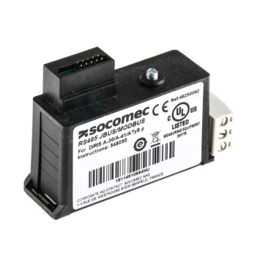 Socomec Communication Module for use with DIRIS A40, DIRIS A41 4825 0092