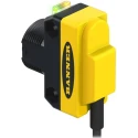 Banner Through Beam Photoelectric Sensor Block Sensor, 20 m Detection Range, PNP Output, IP67, ABS Housing QS186E