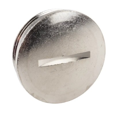 Lapp Cable Gland Blanking Plug Nickel Plated Brass 35mm Diameter M25 Thread 52103145