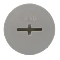 Lapp Cable Gland Blanking Plug M40 Thread Fibreglass Reinforced Polyamide 46mm Diameter IP54 52006150