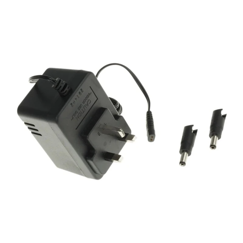 Mascot AC/DC Adapter Type G 12V DC Output 6W Power 500mA Current 2m Cable 9783000044