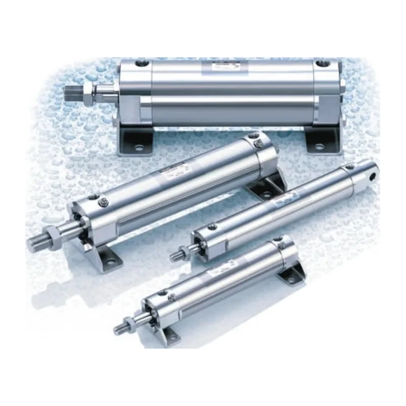 SMC Pneumatic Piston Rod Cylinder CJ5-S Series Double Acting Stainless Steel Body 100mm Stroke CDJ5D16SR-100-B