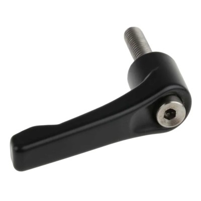 RS PRO Clamping Lever M6 x 20 mm Zinc Handle Stainless Steel Male Stud 42mm Length 478-084