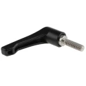 RS PRO Clamping Lever M6 x 20 mm Zinc Handle Stainless Steel Male Stud 42mm Length 478-084