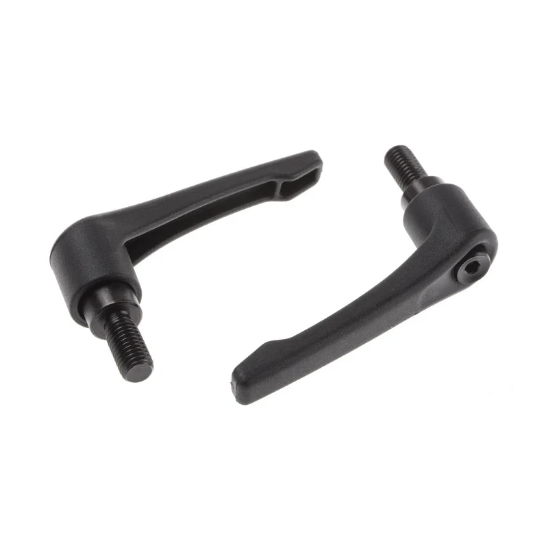 RS PRO Clamping Lever M10 Thread Size with 20 mm Thread Length Fibreglass Reinforced Nylon Handle and Steel Shaft 478-119