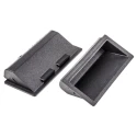 Pinet Black Plastic Arch Shape Handle 40 mm Height, 16 mm Width, 90 mm Length 407-6865