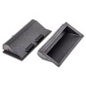 Pinet Black Plastic Arch Shape Handle 40 mm Height, 16 mm Width, 90 mm Length 407-6865