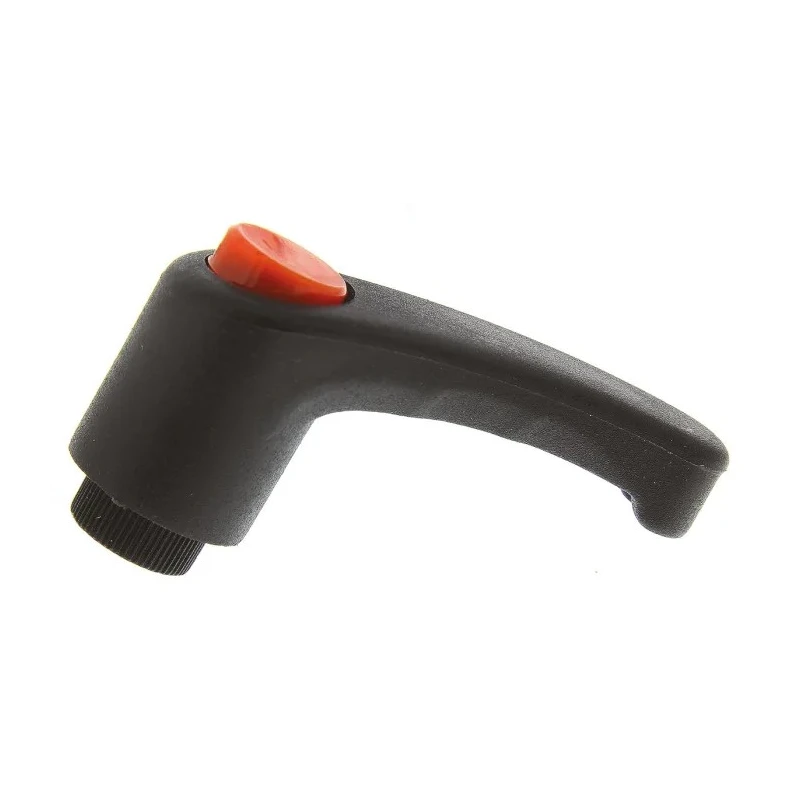 RS PRO Steel Clamping Lever, Female Thread M6 x 10 mm Insert, Thermoplastic Handle, 43 mm Length 478-242