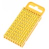 HellermannTyton Snap-On Pre-Printed Polyamide Cable Marker for 4.3 to 5.3 mm Diameter Cables Yellow Black Legend WIC3