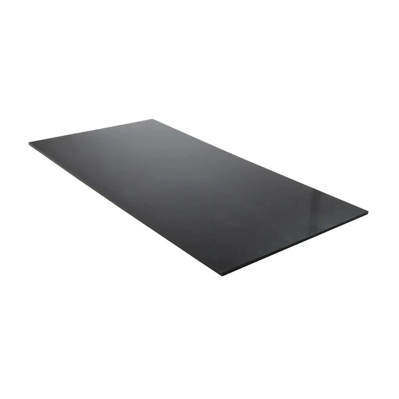 RS PRO Black High Density Polyethylene Plastic Sheet 1 m x 500 mm x 8 mm 408-3835