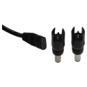 Mascot AC/DC Adapter 3-Pin (UK) 12V ac Output 12 VA Power with Snap Lock Connector 2.5 x 5.5 x 12 mm and 2.1 x 9980000055