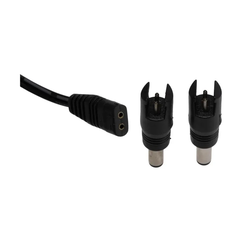 Mascot AC/DC Adapter 3-Pin (UK) 12V ac Output 12 VA Power with Snap Lock Connector 2.5 x 5.5 x 12 mm and 2.1 x 9980000055