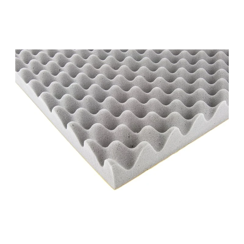 Paulstra Hutchinson Adhesive Backing Polyurethane Foam Acoustic Insulation 700 mm x 500 mm x 50 mm 408-8228