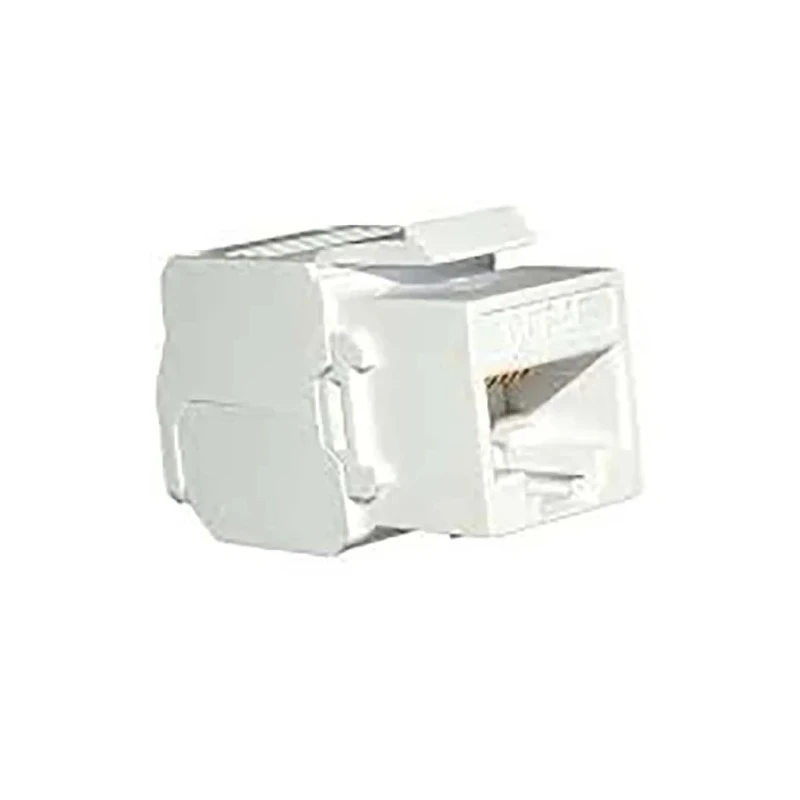 Decelect MDC Series RJ45 Connector Female Snap-in Cat5e UTP Shield Straight 1 Port 8 Way MDC5EUTP-P10