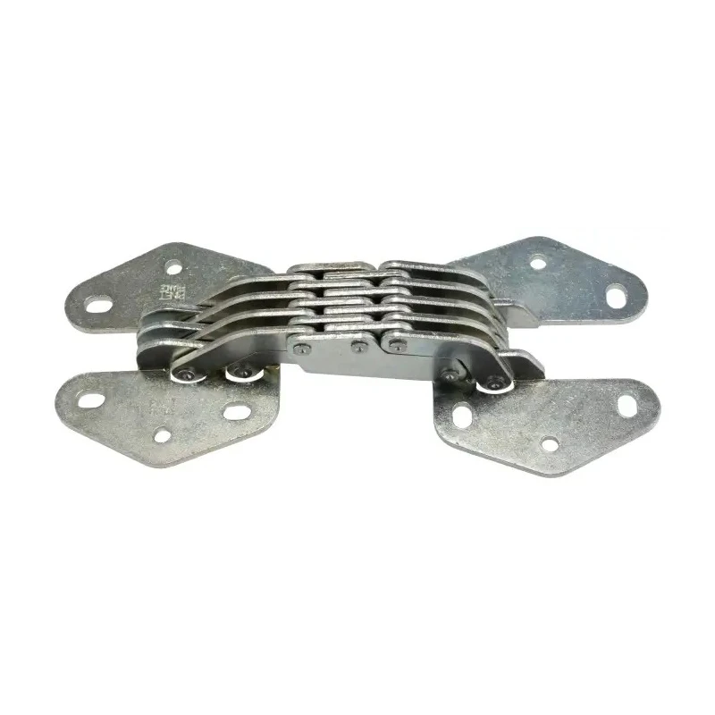 Pinet Steel Concealed Hinge, 58.6 mm Length x 126.5 mm Width x 3.6 mm Thickness, Free Swinging, Model 70-A-3303