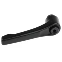 RS PRO Steel Clamping Lever Female Thread M10 x 12 mm Length 78 mm Black Zinc Handle 478-535