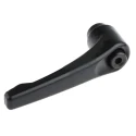 RS PRO Steel Clamping Lever Female Thread M12 x 16 mm Insert Length, Die Cast Zinc Handle, 92 mm Length 478-579