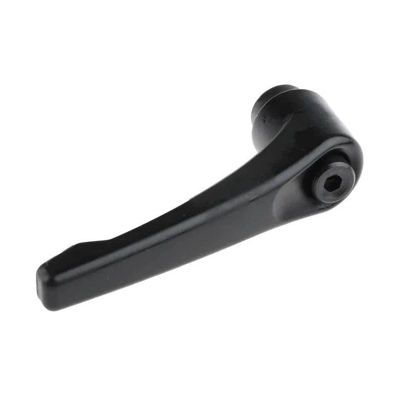 RS PRO Steel Clamping Lever Female Thread M12 x 16 mm Insert Length, Die Cast Zinc Handle, 92 mm Length 478-579