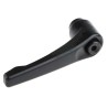 RS PRO Steel Clamping Lever Female Thread M12 x 16 mm Insert Length, Die Cast Zinc Handle, 92 mm Length 478-579