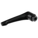 RS PRO Steel Clamping Lever Female Thread M12 x 16 mm Insert Length, Die Cast Zinc Handle, 92 mm Length 478-579