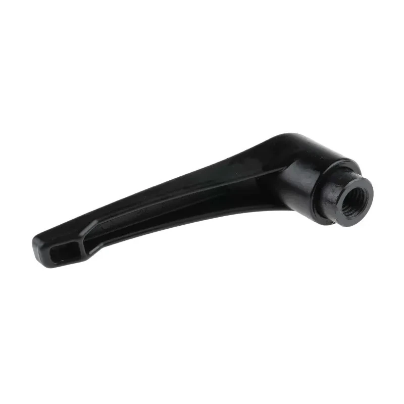 RS PRO Steel Clamping Lever Female Thread M12 x 16 mm Insert Length, Die Cast Zinc Handle, 92 mm Length 478-579