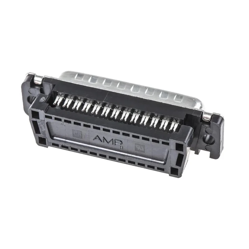 TE Connectivity Amplimite HDF-20 25 Way Right Angle 2.76 mm Pitch Cable D-Sub Connector Male 1658613-2
