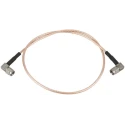 TE Connectivity SMA Series 1 m RG316 Coaxial Cable 50 Ω Black Terminated 