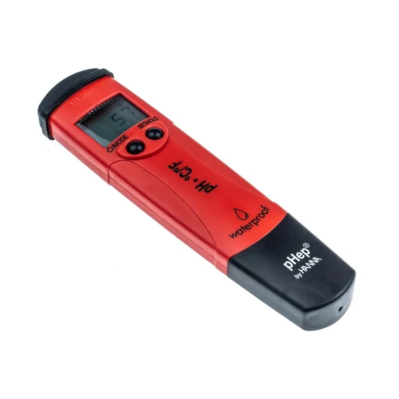 Hanna Instruments pH Meter Portable Dual LCD Display 0.1 pH Resolution ±0.1 pH Accuracy HI-98127
