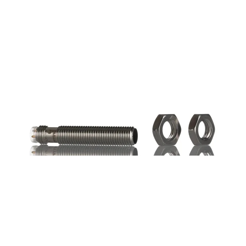 BALLUFF Threaded Barrel Inductive Proximity Sensor M8 x 1, PNP Output, 30 V DC, 1.5 mm Detection BES 516-324-G-E5-C-S49