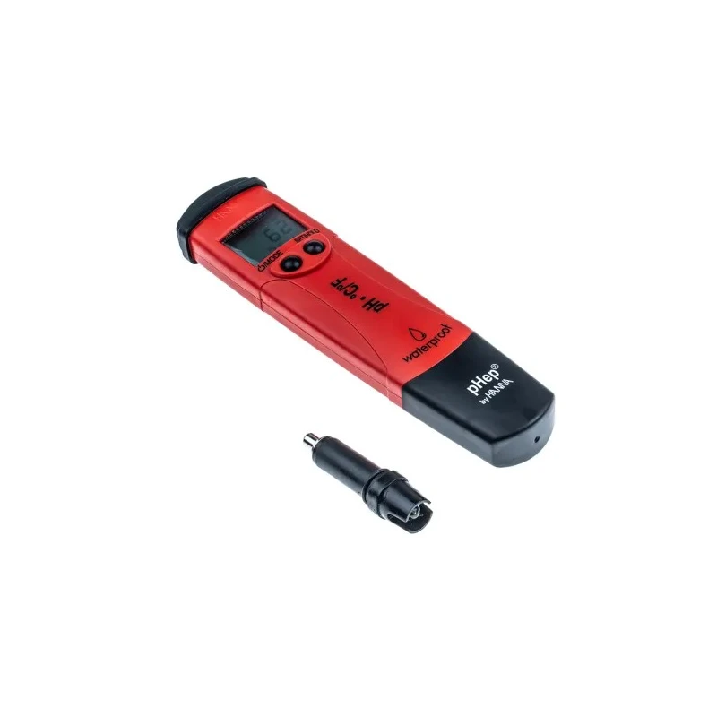 Hanna Instruments pH Meter Portable Dual LCD Display 0.1 pH Resolution ±0.1 pH Accuracy HI-98127