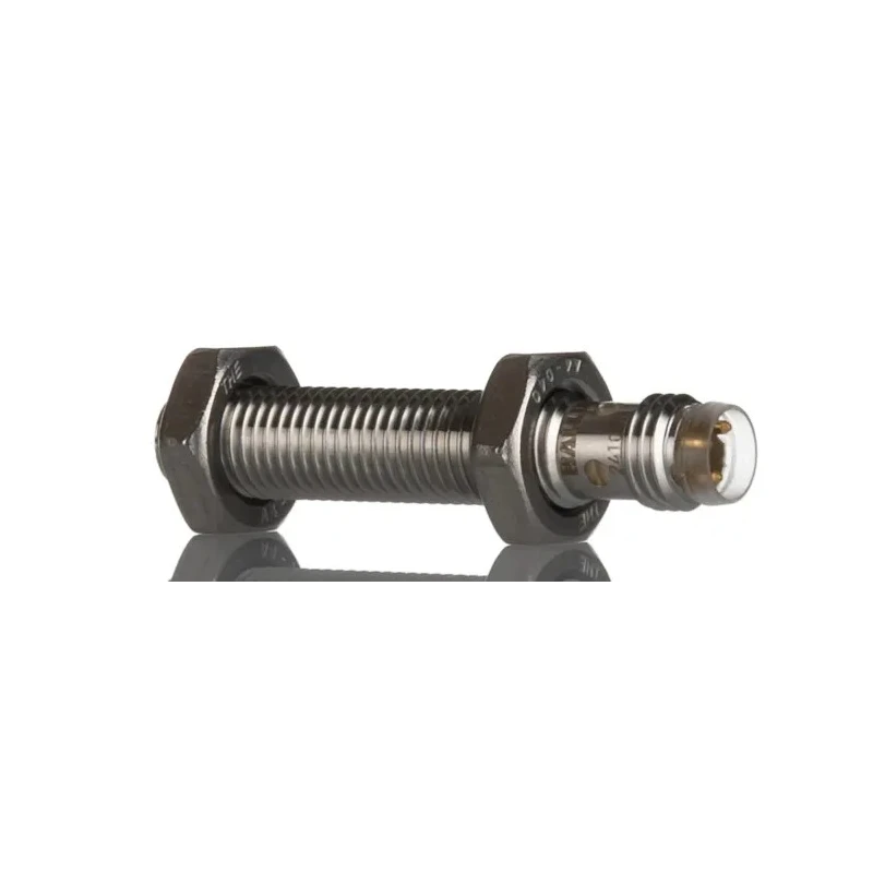 BALLUFF Threaded Barrel Inductive Proximity Sensor M8 x 1, PNP Output, 30 V DC, 1.5 mm Detection BES 516-324-G-E5-C-S49