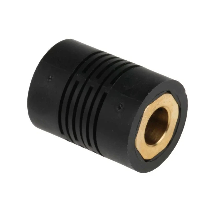 Huco Rigid Shaft Coupling 15 mm OD Polyamide 66 Fibreglass Reinforced Brass Torque Rating 70 Ncm RS1761026
