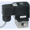 Burkert 2 Port Normally Closed Stainless Steel Solenoid Valve 230V AC/DC 1/8 in Orifice 2mm Series 6013EX 351926