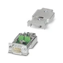 Phoenix Contact SUBCON-PLUS-PROFIB/AX/SC 9 Way Straight 2.77 mm Pitch Cable D-Sub Connector Male 2744380