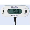 Hanna Instruments Digital Wired Thermometer 1 Input, 150°C Max, ±0.3°C Accuracy HI147-00