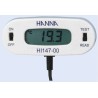 Hanna Instruments Digital Wired Thermometer 1 Input, 150°C Max, ±0.3°C Accuracy HI147-00