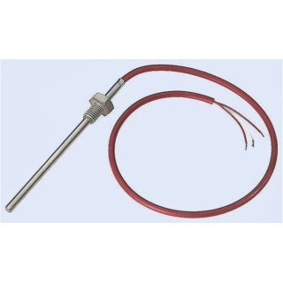 Electrotherm PT100 RTD Sensor 6 mm Diameter, 100 mm Length, Accuracy F0.3, Max Temp 200 °C 