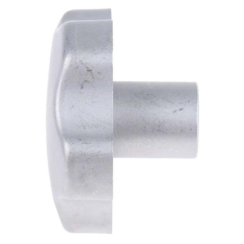 RS PRO Silver Stainless Steel Multiple Lobes Clamping Knob M12 Threaded Hole 60 mm Diameter 21 mm Thread Length 478-620