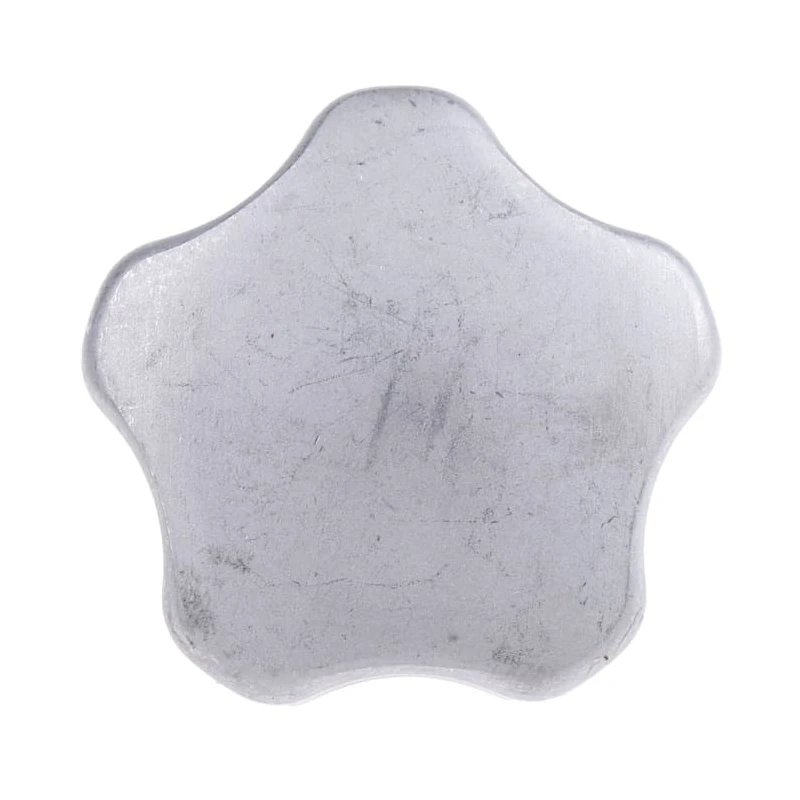 RS PRO Silver 304Ti Stainless Steel Multiple Lobes Clamping Knob, Threaded Hole 478-624