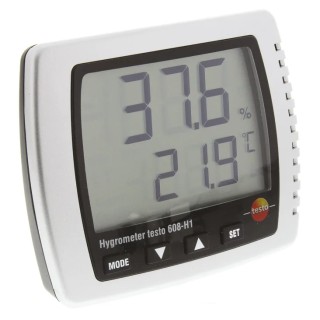 Testo Digital Thermohygrometer 50 °C Max, ±0.5°C Temperature Accuracy, ±3 %RH Humidity Accuracy 0560 6081