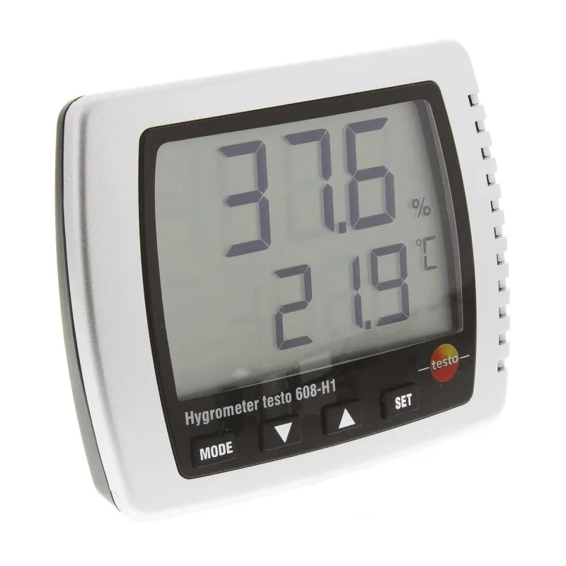 Testo Digital Thermohygrometer 50 °C Max, ±0.5°C Temperature Accuracy, ±3 %RH Humidity Accuracy 0560 6081