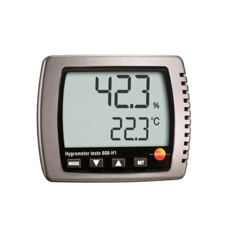 Testo Digital Thermohygrometer 50 °C Max, ±0.5°C Temperature Accuracy, ±3 %RH Humidity Accuracy 0560 6081