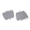 Entrelec SCFCV Series End Cover Accessory for DIN Rail Terminal Blocks 1SNA116797R1300