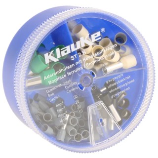 Klauke Bootlace Ferrule Assorted Terminal Boxes Crimp Terminal Kit ST2B