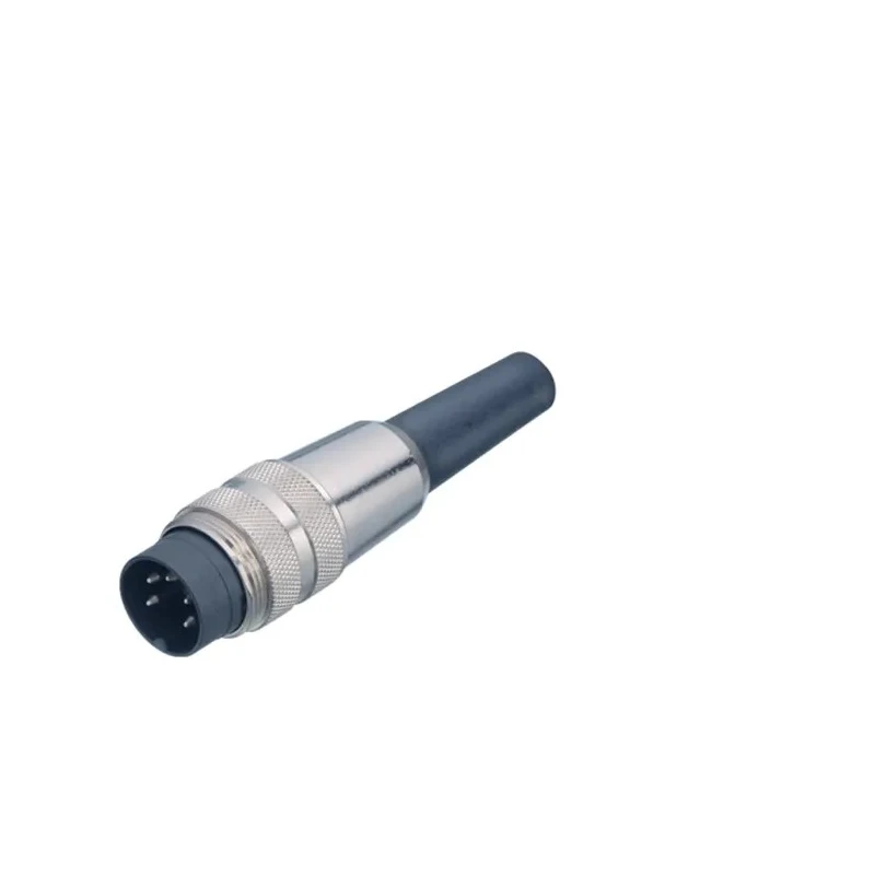 binder Circular Connector 6 Contacts Cable Mount Socket Female IP40 Polyamide 250V Solder 680 Series 09-0322-00-06