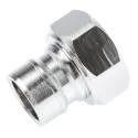 Nito Brass Hose Connector 25.4 mm ID, Female BSP Thread, 25 bar Maximum Operating Pressure 73610A3