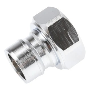 Nito Brass Hose Connector 25.4 mm ID, Female BSP Thread, 25 bar Maximum Operating Pressure 73610A3