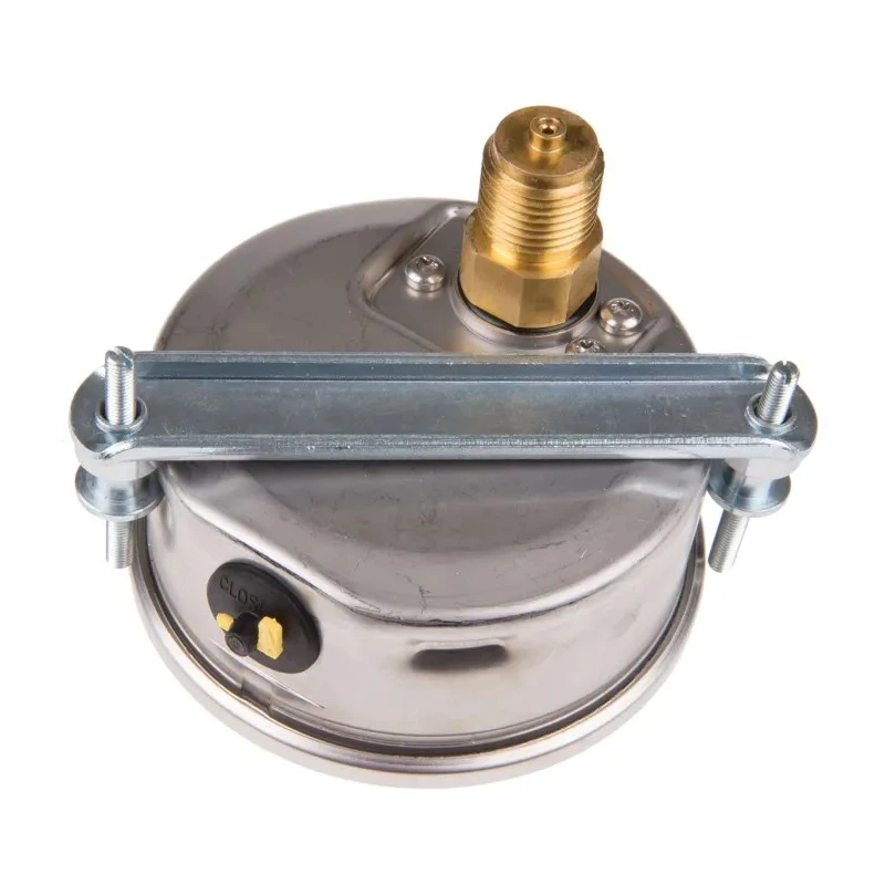 WIKA 100 mm 1/2 in G Male Pressure Gauge 100 bar 7656072