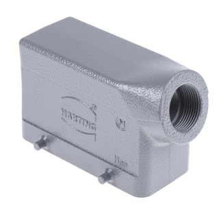 HARTING Han B Range Heavy Duty Power Connector Hood Die Cast Aluminium Body IP65 IP66 IP67 16B 19300161521